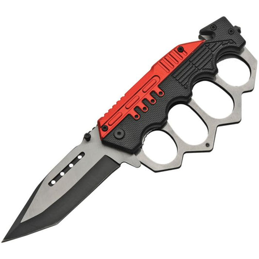 Rite Edge Combat Trench Linerlock Red