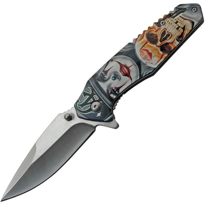 China Made Skull Linerlock