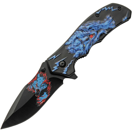 Rite Edge Linerlock Blue Wolf