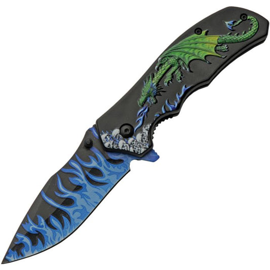 Rite Edge Dragon Flame Linerlock A/O