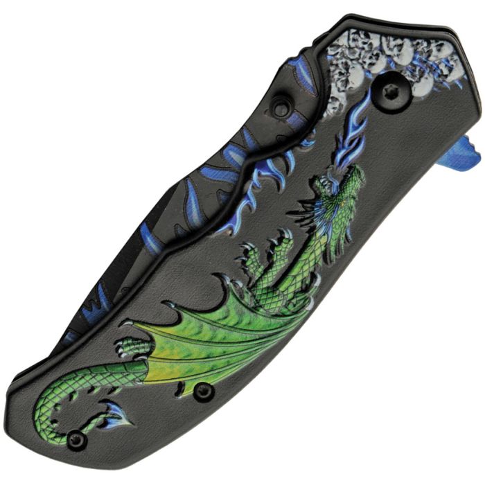 Rite Edge Dragon Flame Linerlock A/O