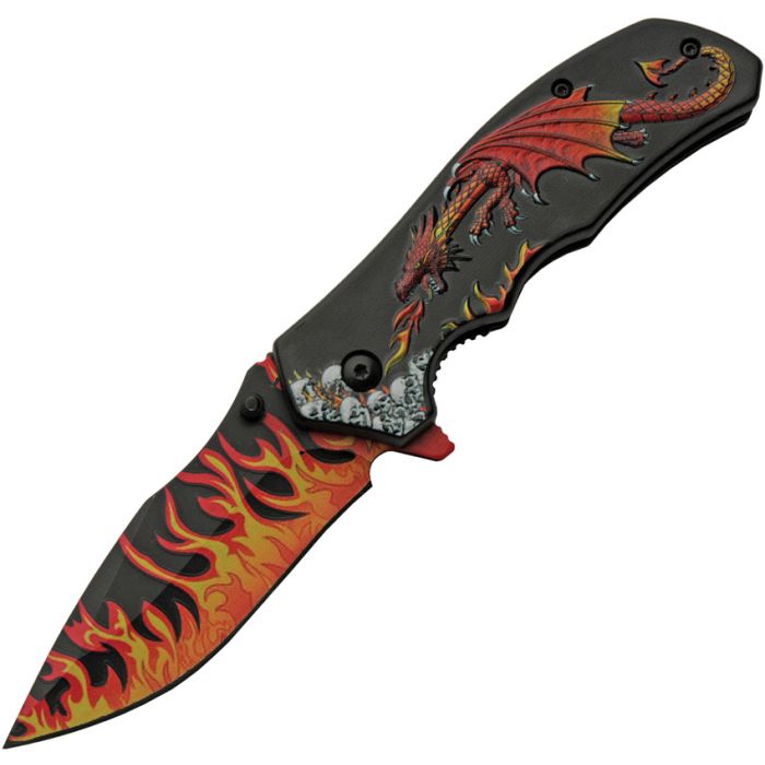 Rite Edge Dragon Flame Linerlock A/O