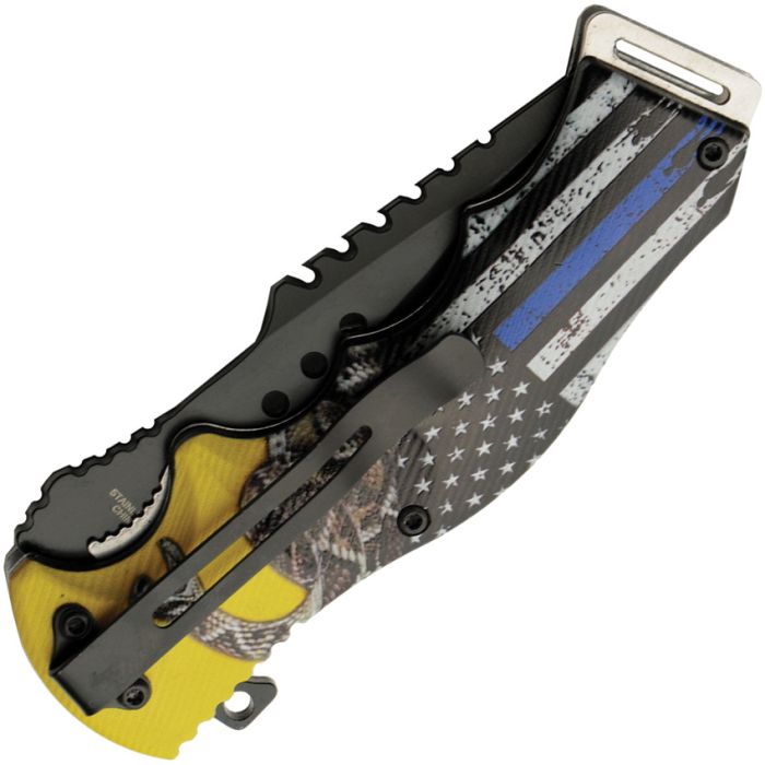 Rite Edge Police Patriot Linerlock A/O