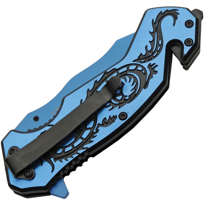 Rite Edge Flying Dragon Linerlock Blue