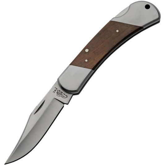 Rite Edge Lockback Brown Wood