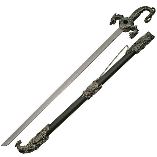 China Made Dragon Sword w/Scabbard