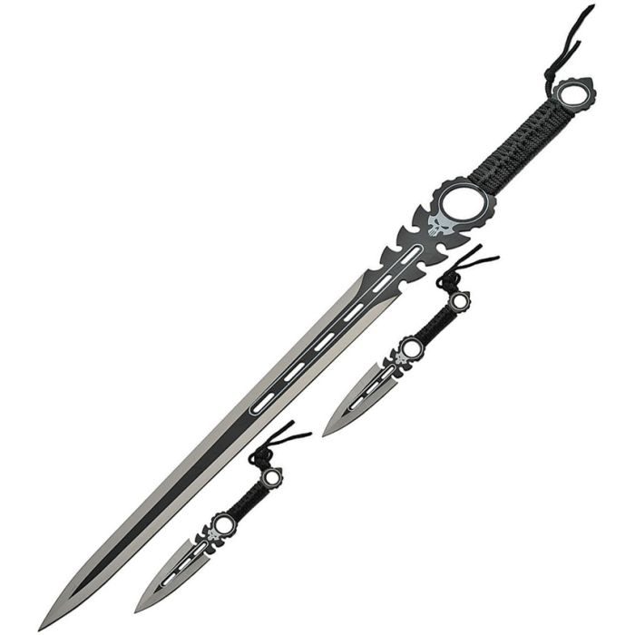 China Made Monster Sword Set Black