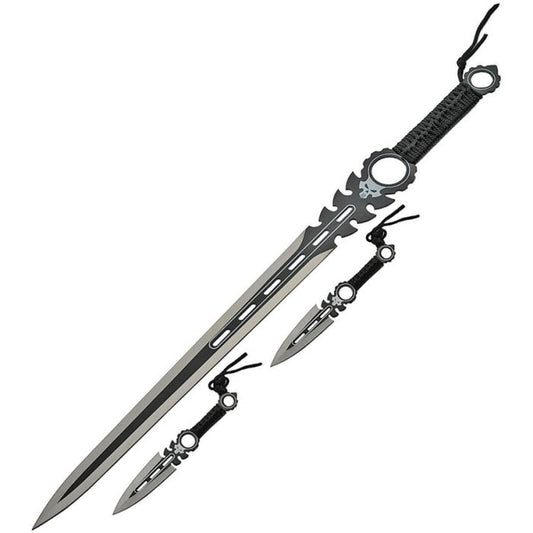 China Made Monster Sword Set Black