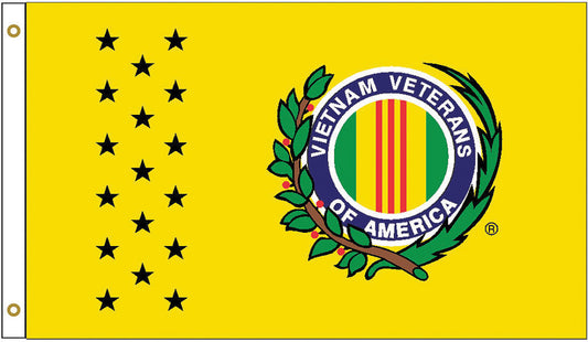 Vietnam Veteran Flag Yellow