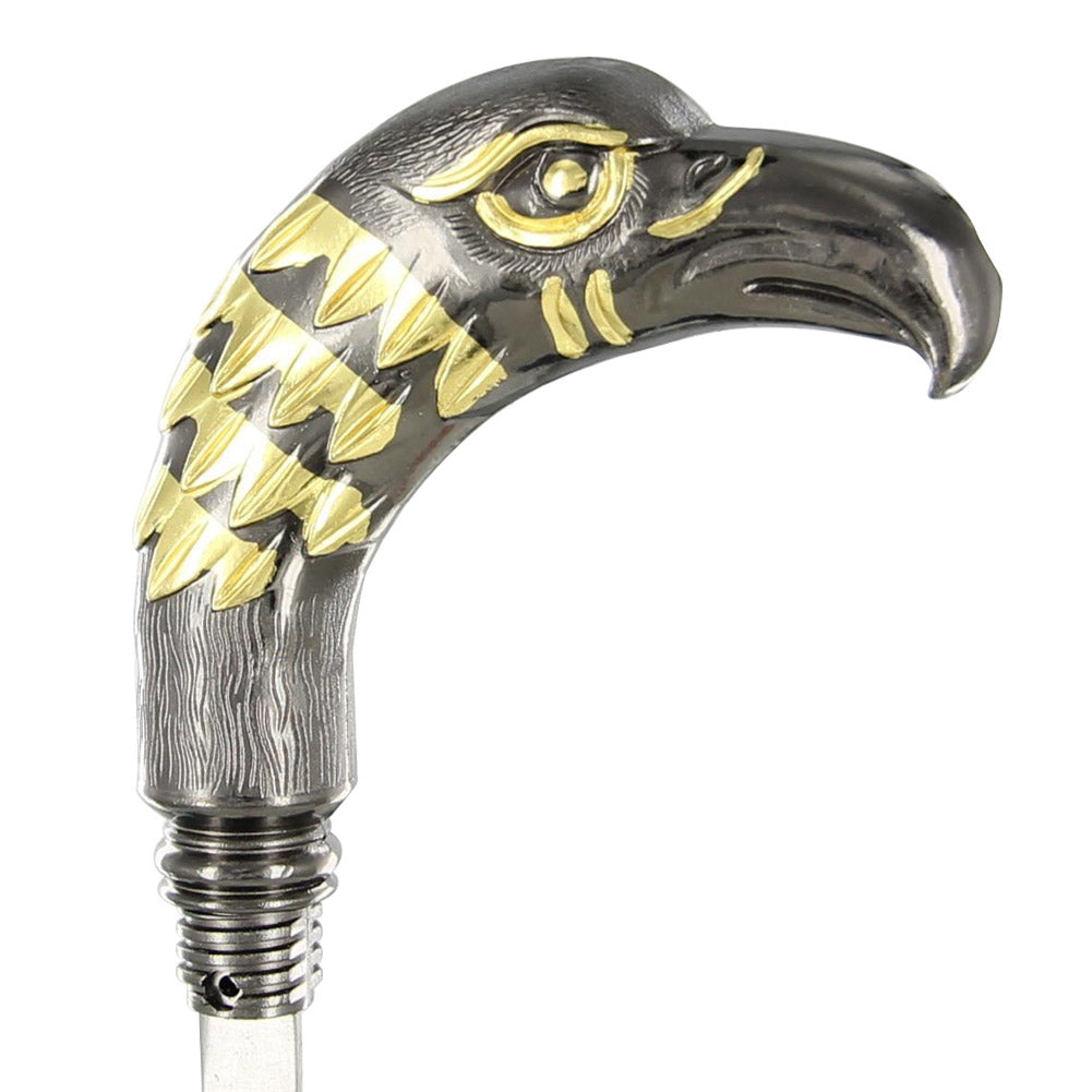 Majestic Golden Eagle Sword Cane