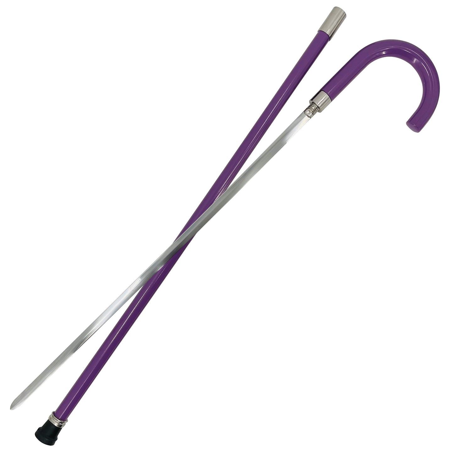 Pimp Lighting On the Prowl Walking Sword Cane Staff | Lilac