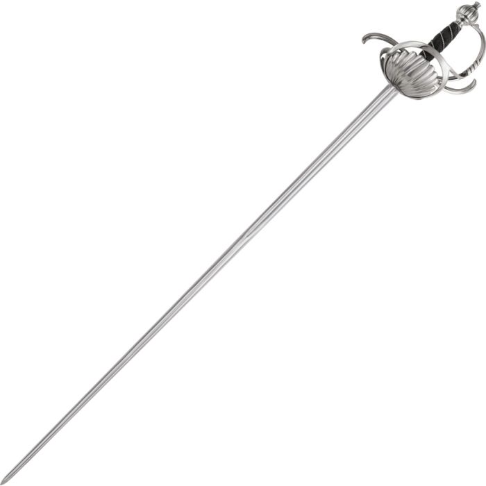 Cold Steel Ribbed Shell Hilt Rapier