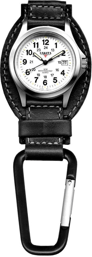 Leather Hanger Watch Black