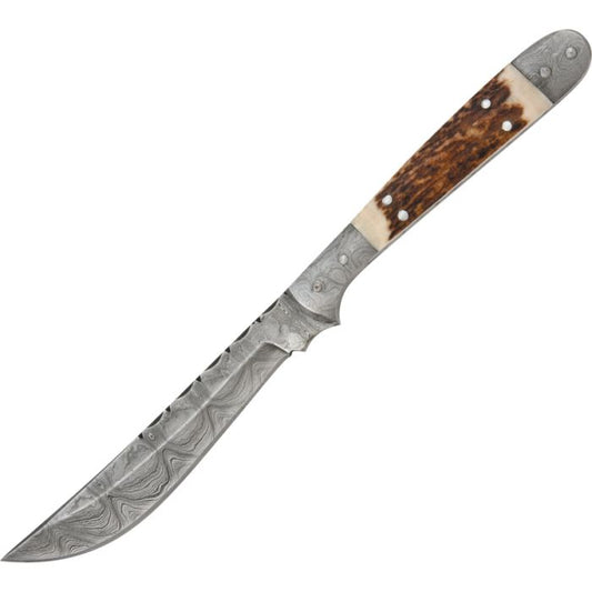 Damascus Navaja Hunter