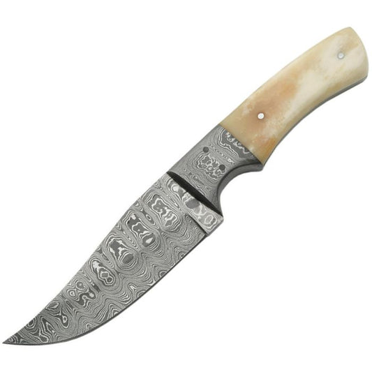 Damascus Clip Point Hunter