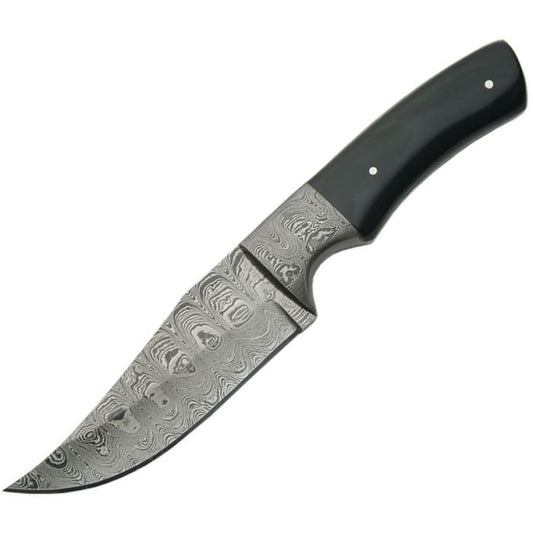 Damascus Clip Point Hunter