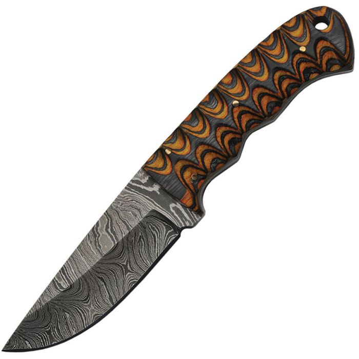 Damascus Twisted Wood Hunter