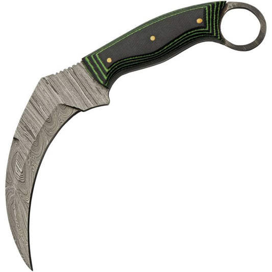 Damascus Tree Ridge Karambit