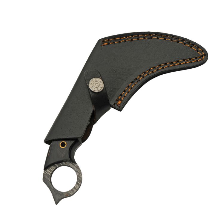 Damascus Talon Karambit Black