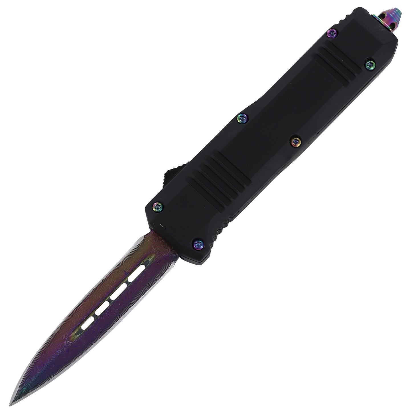 Toxic Traits Titanium Spear Point Compact Automatic OTF Knife