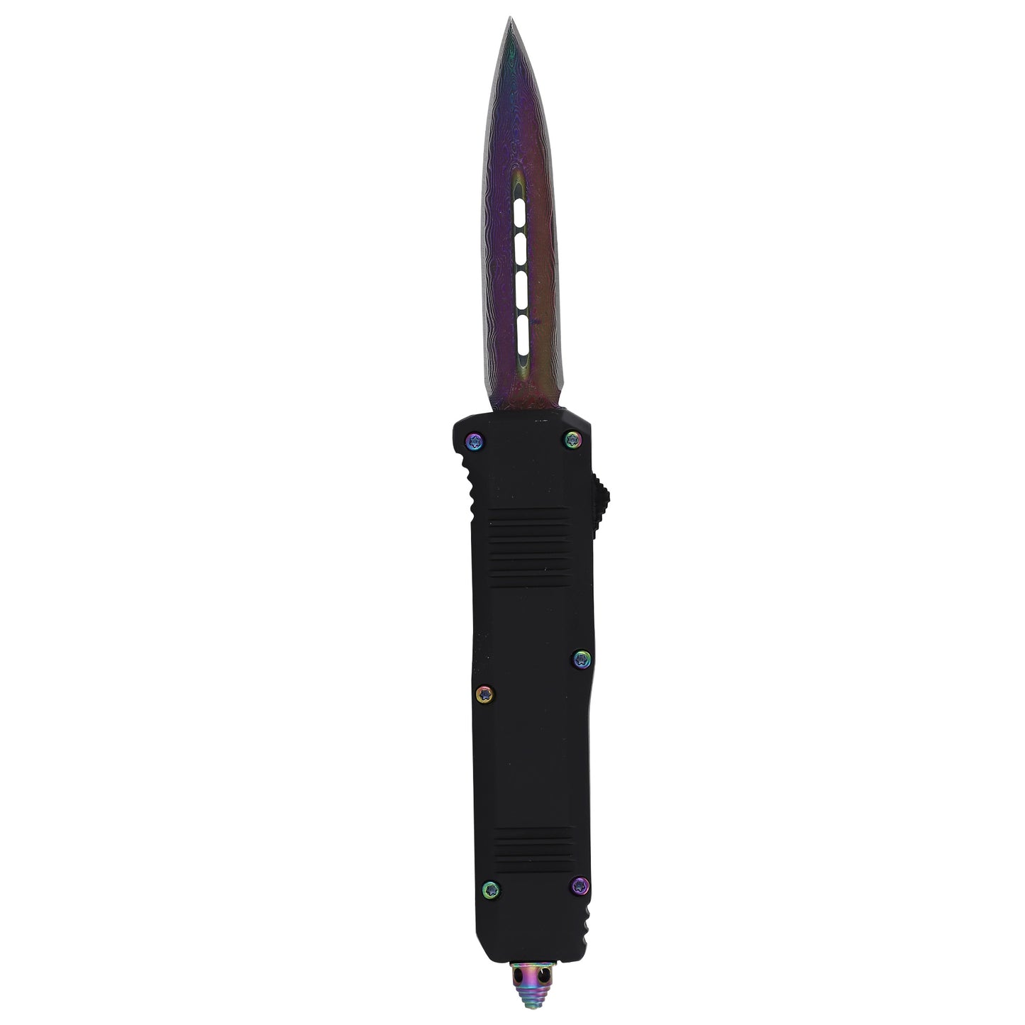 Toxic Traits Titanium Spear Point Compact Automatic OTF Knife