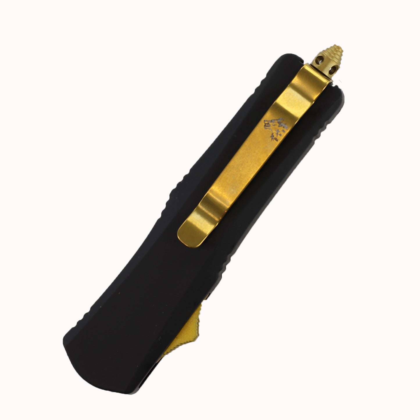 Gold Rush Automatic Dual Action Miniature Out The Front Knife