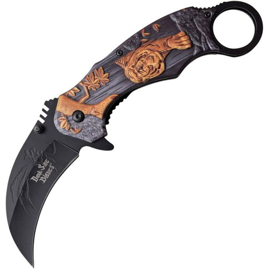 Dark Side-Tiger Karambit Linerlock A/O