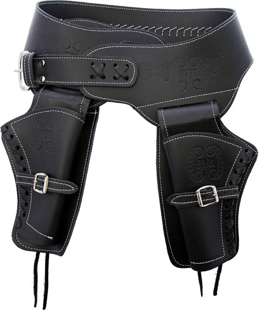 Sm Double Draw Holster Black