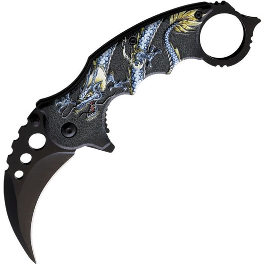 ElitEdge-Blue Dragon Karambit A/O