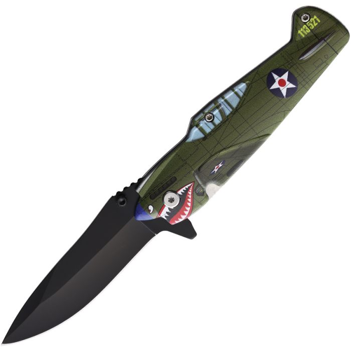 ElitEdge-Fighter Plane Linerlock A/O