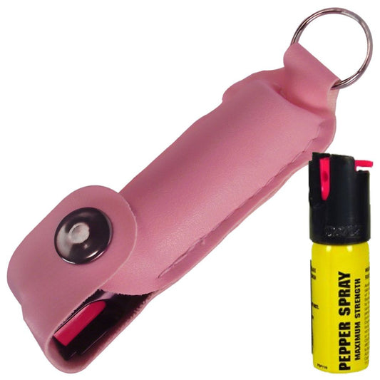 Eliminator Personal Security Pink Pepper Spray Keychain