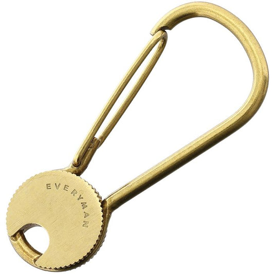 Everyman Cowan Carabiner Brass