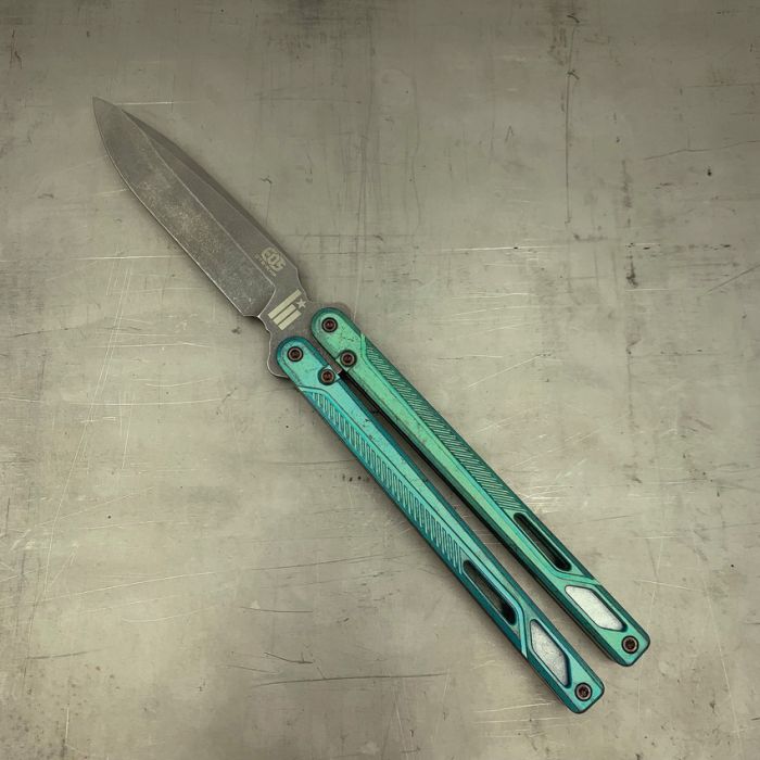 EOS Serpent Butterfly Knife Green