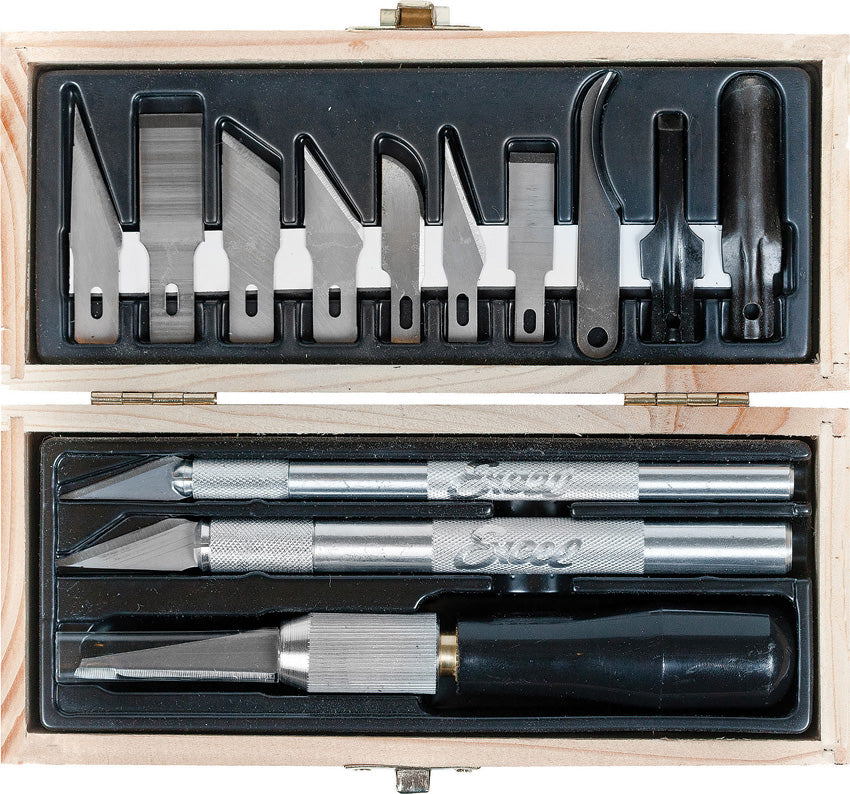 Excel Blades-Professional Woodcarving Set