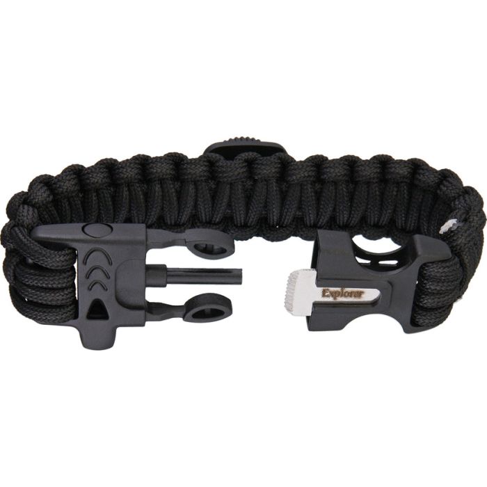 Explorer Paracord Bracelet With Compass