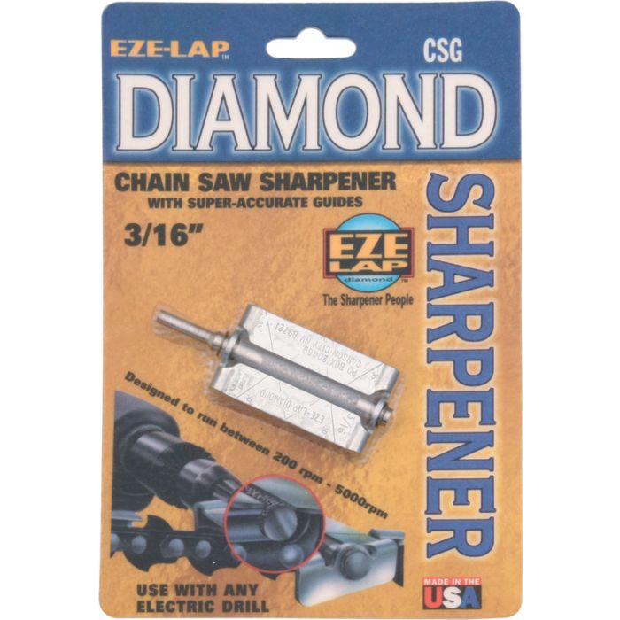 Eze-Lap Diamond Chain Saw Sharpener