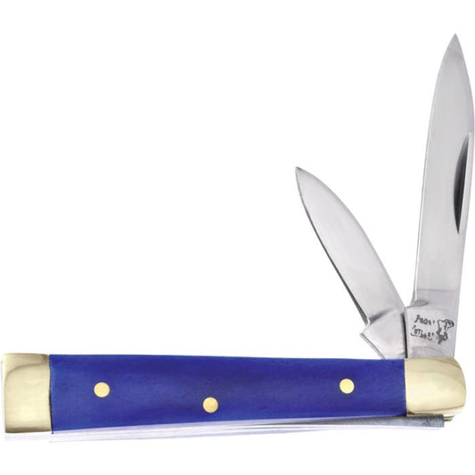 Frost Cutlery Baby Doc Blue Bone