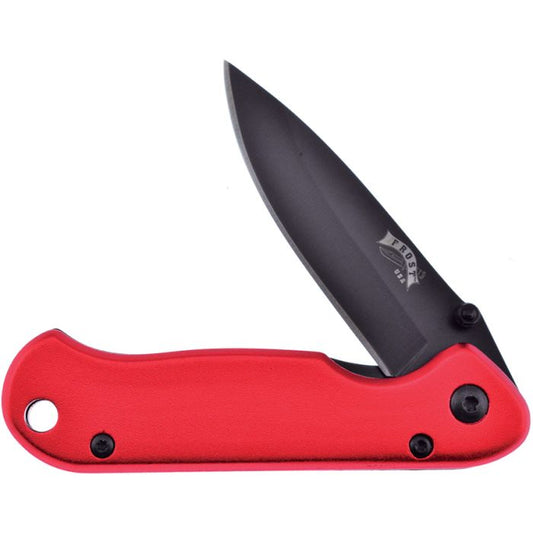 Frost Cutlery Pocket Bandit Linerlock Red