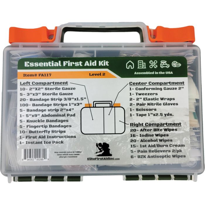 Elite First Aid Essentials First Aid Kit