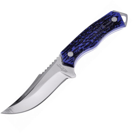 Frost Cutlery-Bowie Blue Delrin