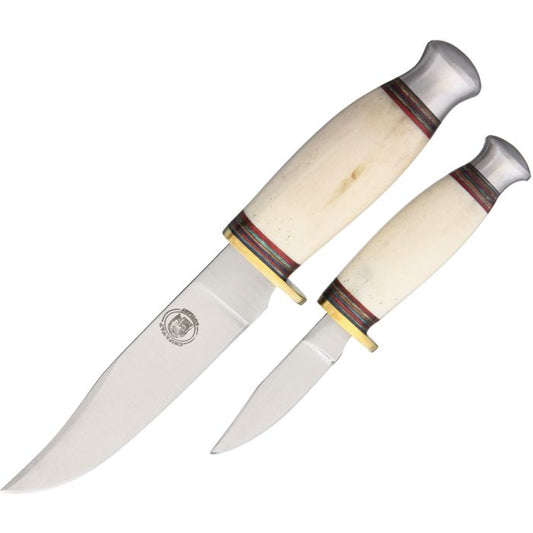 Frost Cutlery Chipaway 2 Piece Set WhiteBone