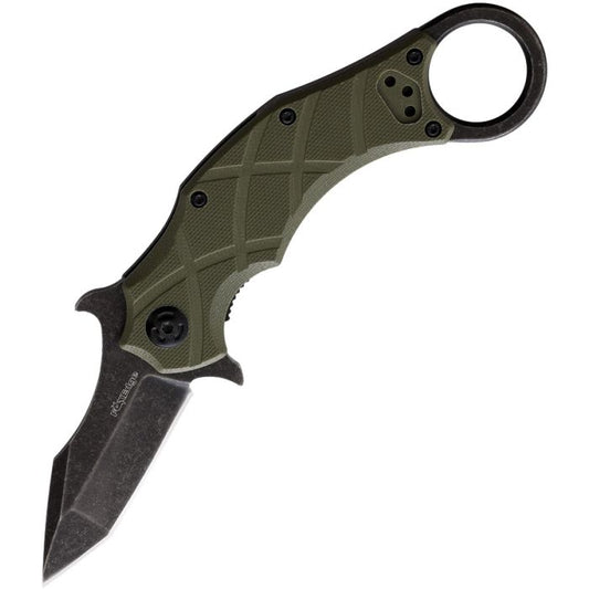 Fox Edge The Claw Linerlock Green