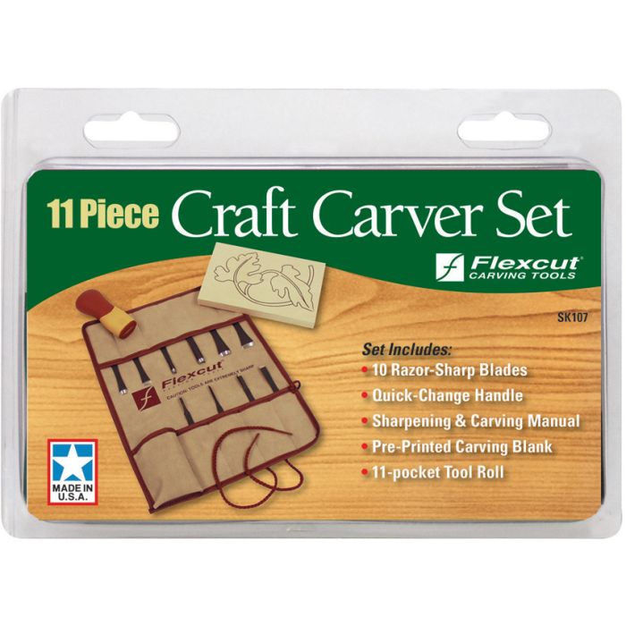 Flexcut Eleven Piece Craft Carver Set