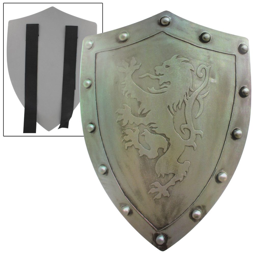 Rampant Lion Bravery Medieval Battle Foam Shield