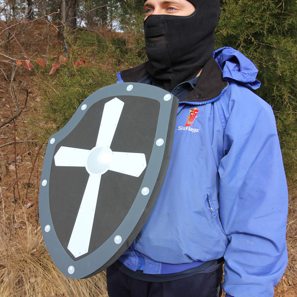 Fortitude Iron Cross Medieval Foam Shield