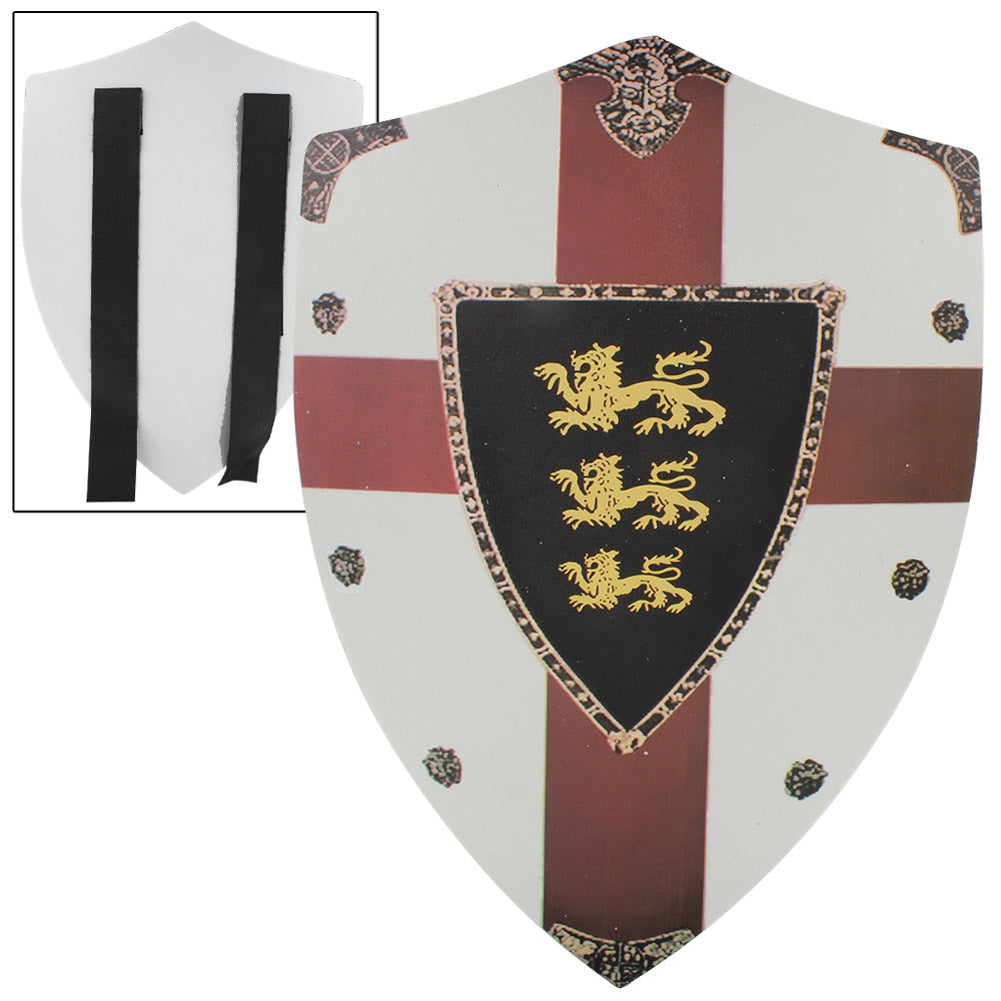 Richard the Lionheart Lion Passant Guardant Medieval Foam Shield