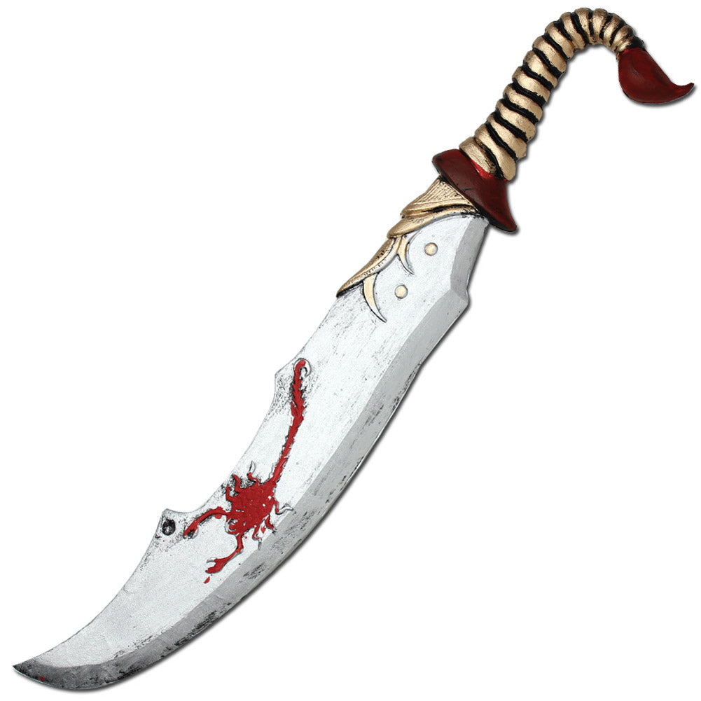 Arcadian Scorpion Desert Tribal Battle Foam Scimitar FREE Frog Combo