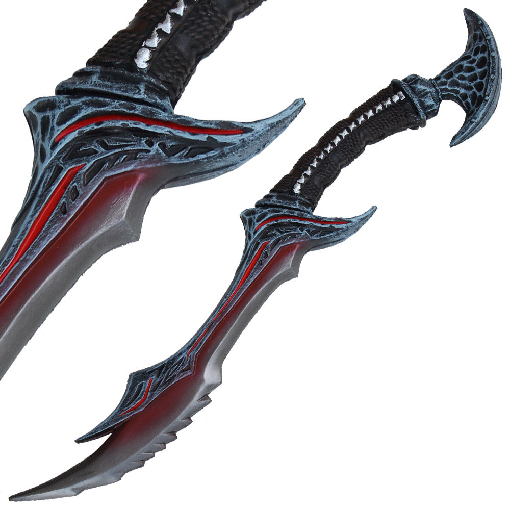 Demon Daedric Warrior Role Play Foam Dagger FREE Frog Combo