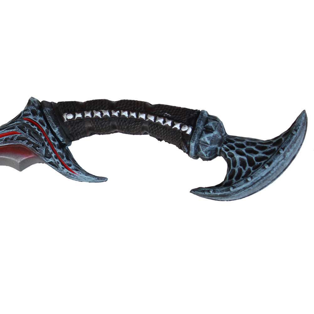 Demon Daedric Warrior Role Play Foam Dagger FREE Frog Combo