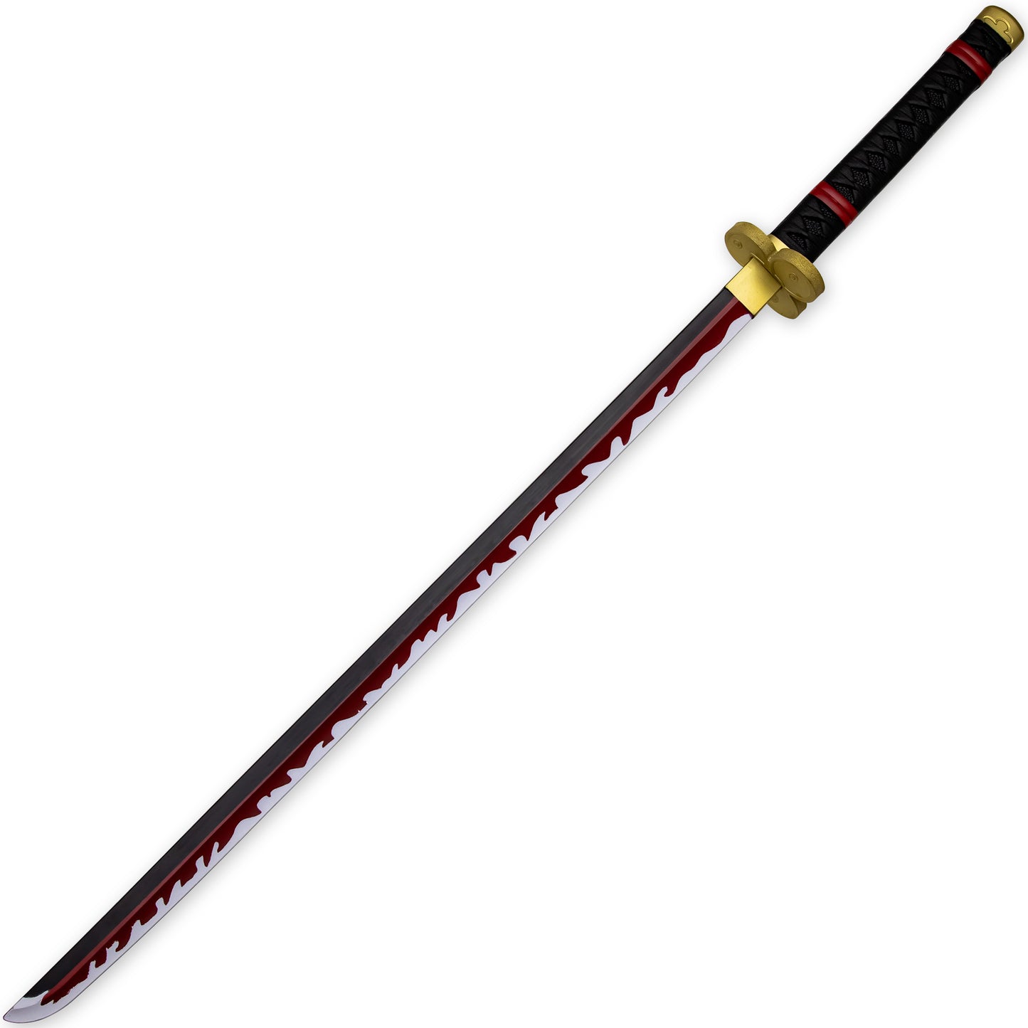 Zoro Roronoa Polyurethane Foam Replica Enma Anime Katana Sword Cosplay Prop |Haki Imbued Form